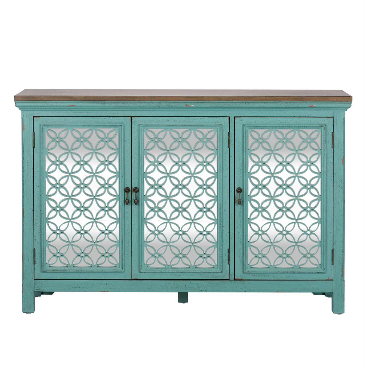 3 Door Accent Cabinet