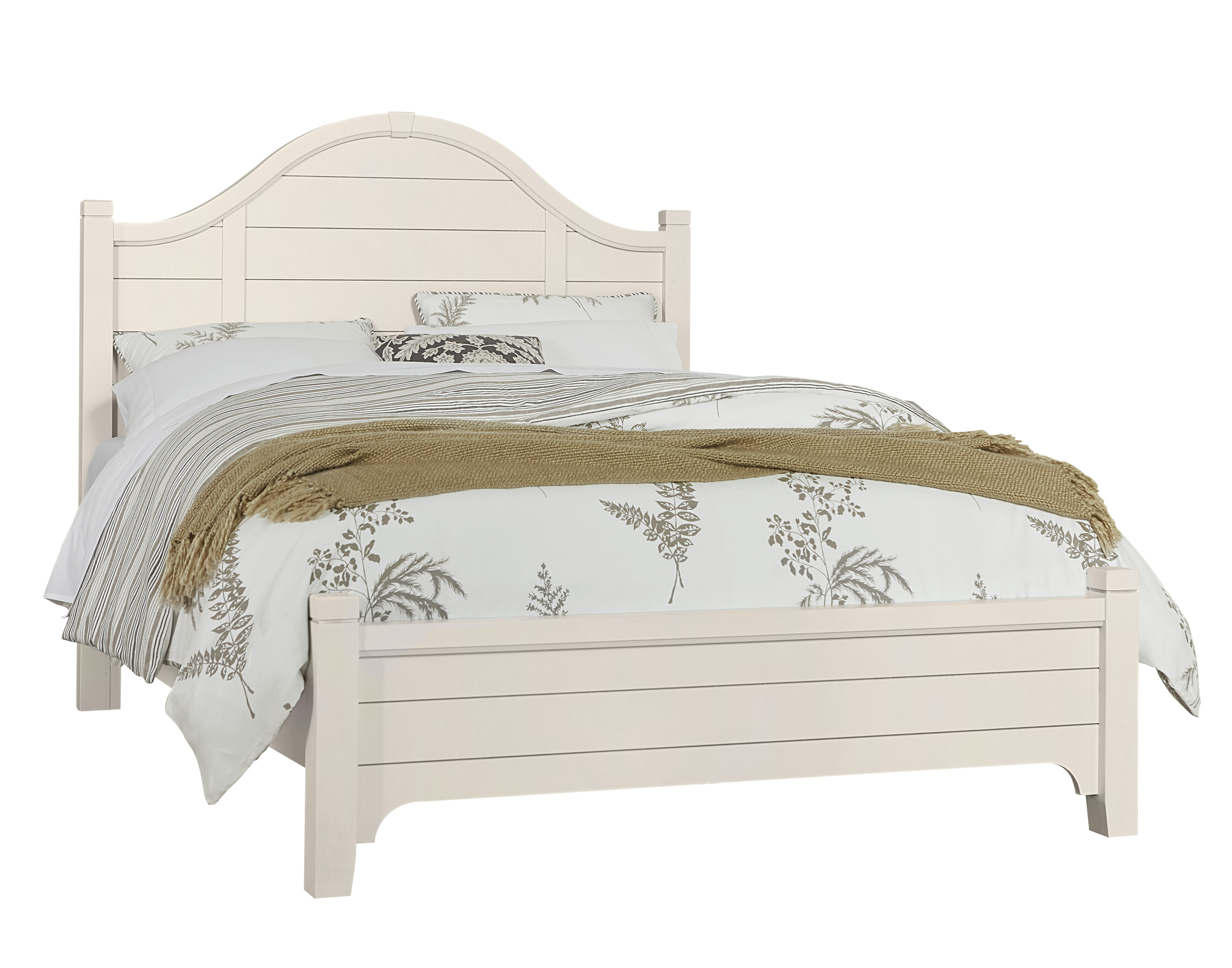 Full Arch Bed W/ Low Profile Footboard