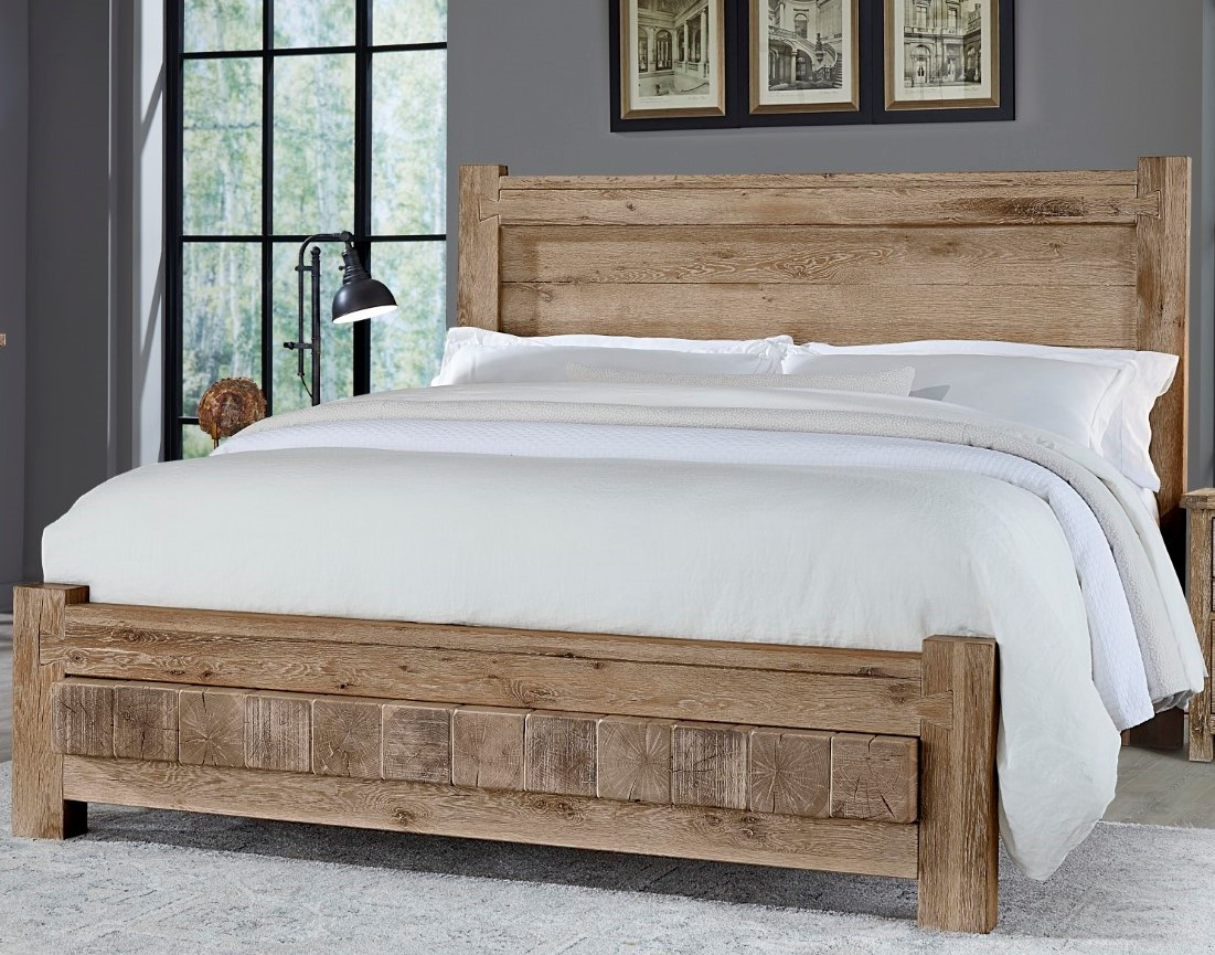 King Poster Bed with 6x6 Footboard