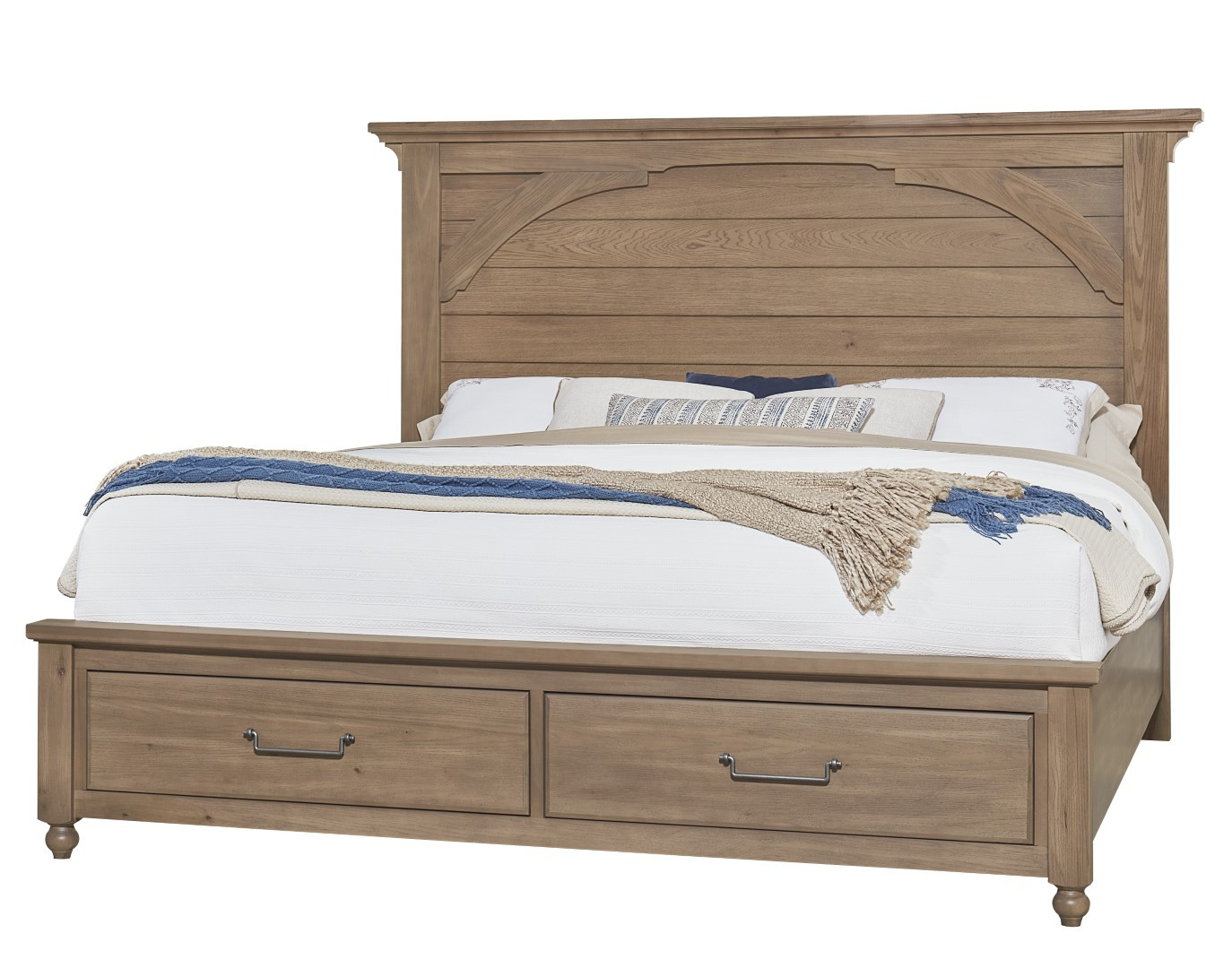 Queen Mansion Storage Bed