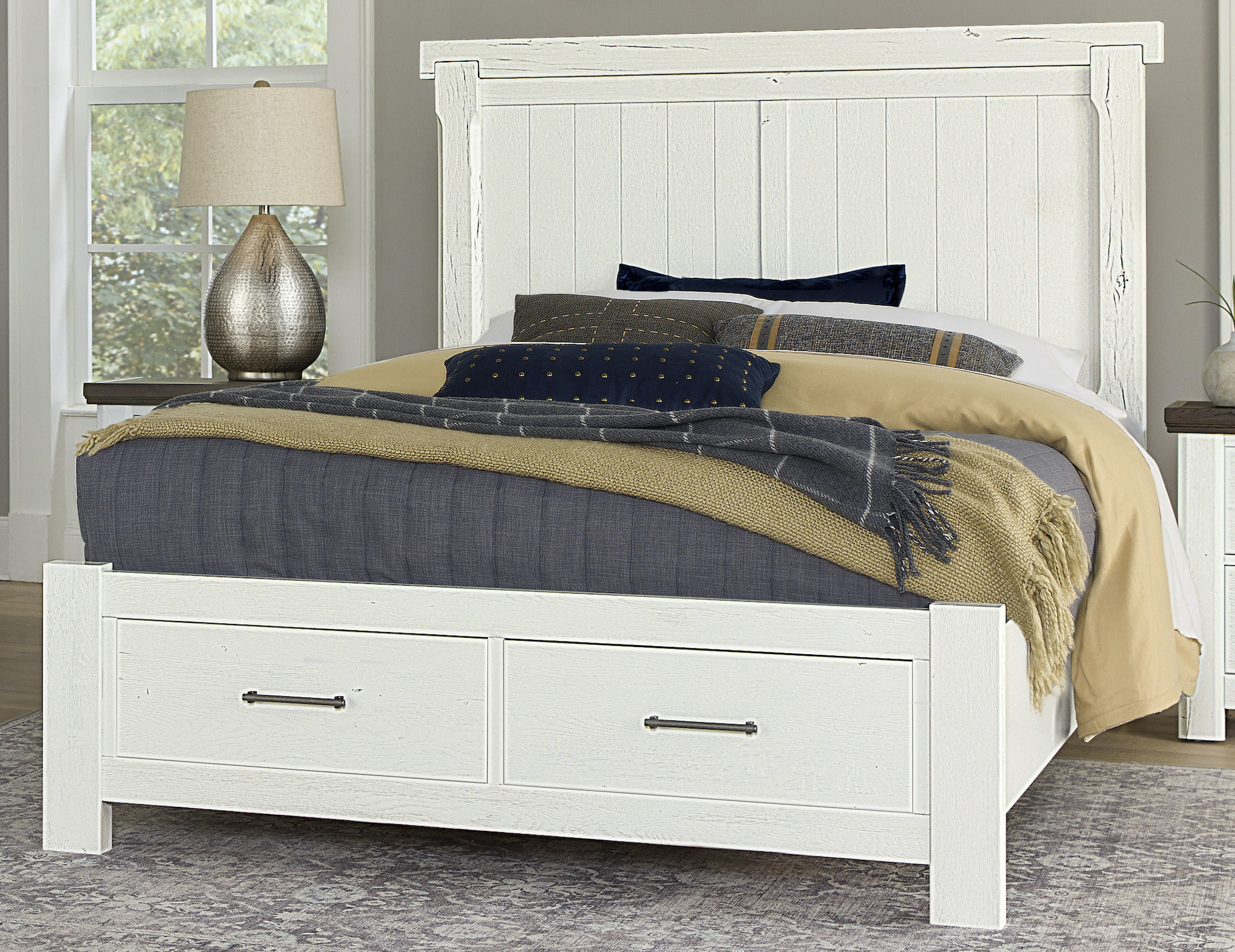 King American Dovetail Storage Bed