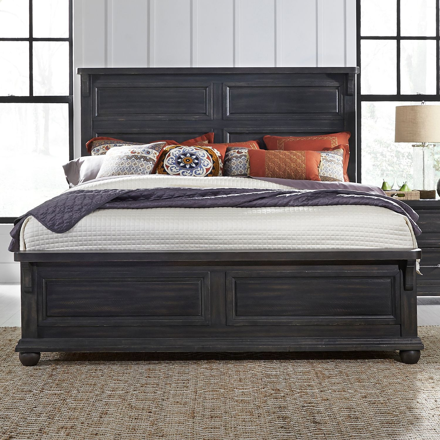 Queen Panel Bed