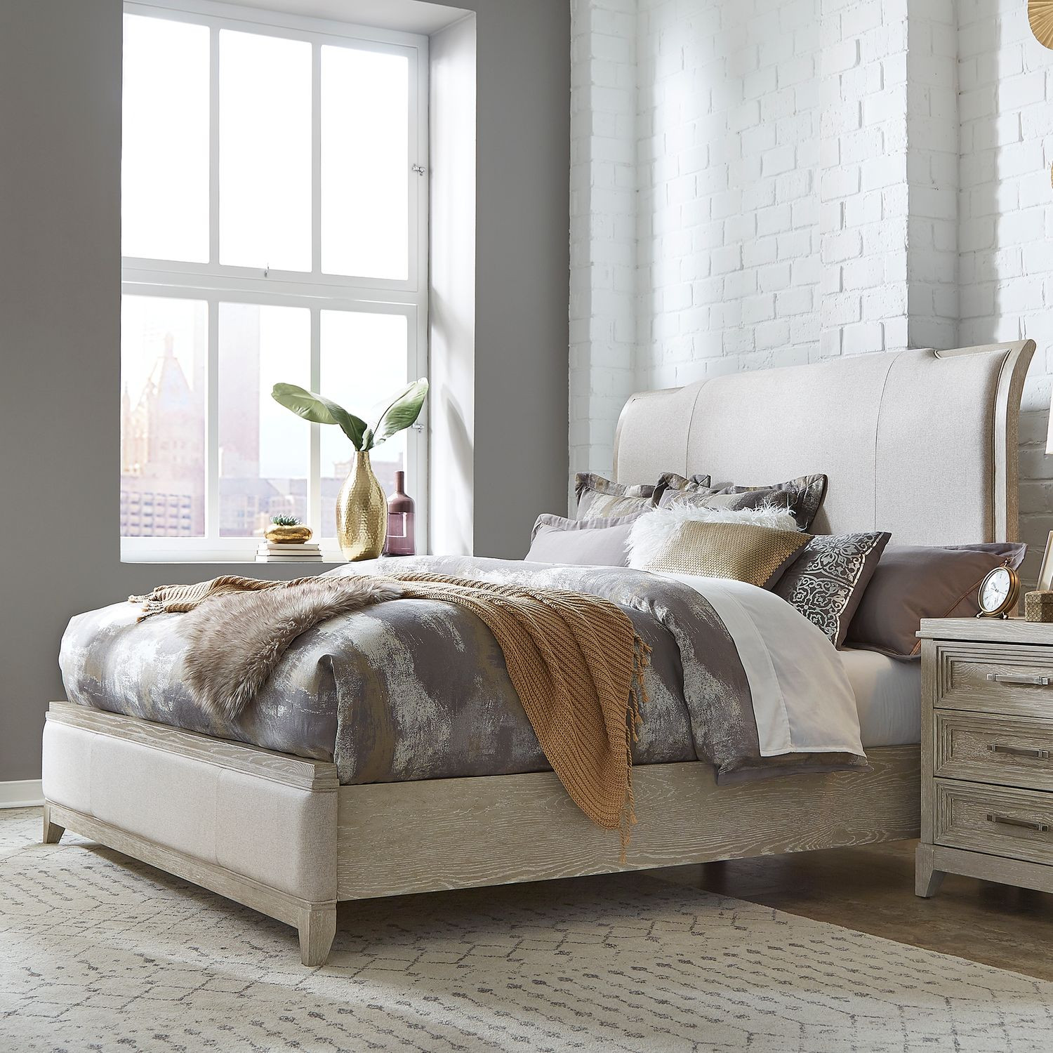 King Upholstered Bed