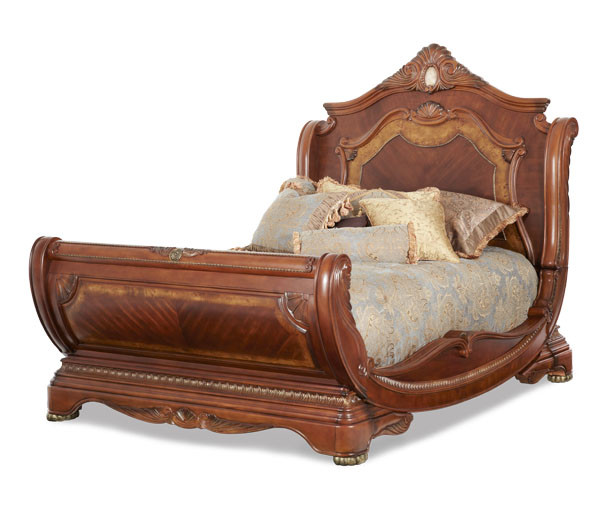 Cal-King Sleigh Bed