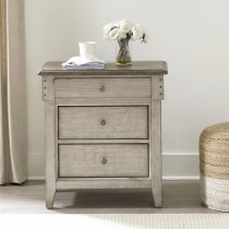 Three Drawer Nightstand