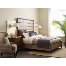 Matrix Panel Queen Bed