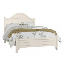 King Arch Bed W/ Low Profile Footboard