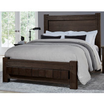 King Poster Bed with 6x6 Footboard