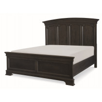 Arched Cal King Panel Bed