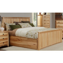 Queen Panel Bed w/ Storage