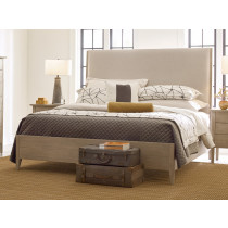 Incline Fabric Queen Medium Footboard Bed