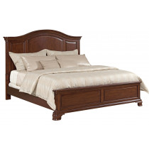 Queen Arched Panel Bed