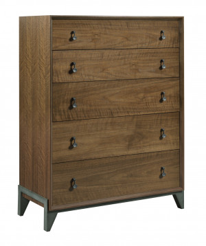 Motif Walnut Drawer Chest