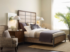 Matrix Panel Queen Bed