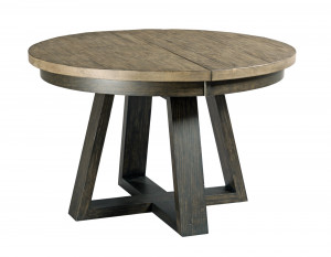 Button Dining Table w/One 20" Leaf