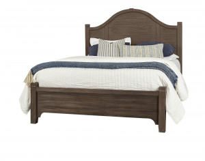 Queen Arch Bed W/ Low Profile Footboard