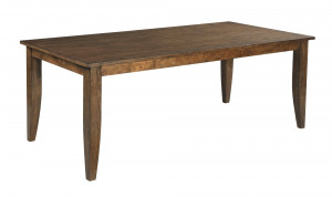 80" Large Rectangular Leg Table