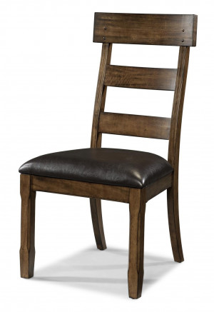 Plank Upholstered Side Chair