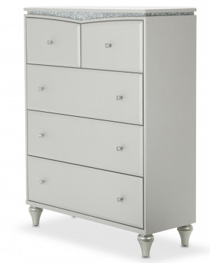 Upholstered 5 Drawer Chest