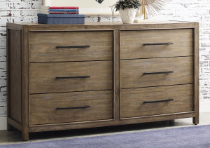 Calle Six Drawer Dresser