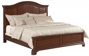 Queen Arched Panel Bed