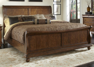 King Sleigh Bed