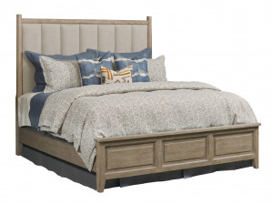 Oakmont Cal King Upholstered Panel Bed