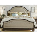 Upholstered Cal King Panel Bed