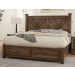 Queen X Bed W/ Storage Footboard