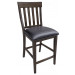 Slat Back Bar Stool