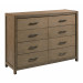 Calle Eight Drawer Dresser