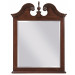 Vertical Pediment Mirror