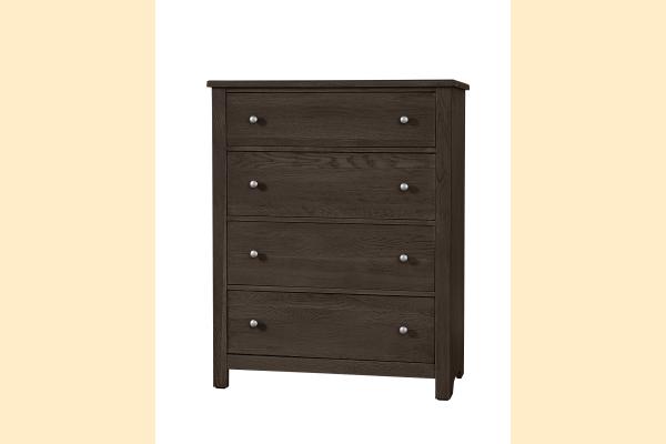 Vaughan Bassett Fundamentals- Java Four Drawer Chest