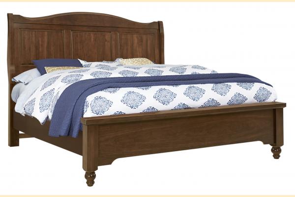 VB Artisan & Post  Heritage-Amish Cherry King Sleigh Bed