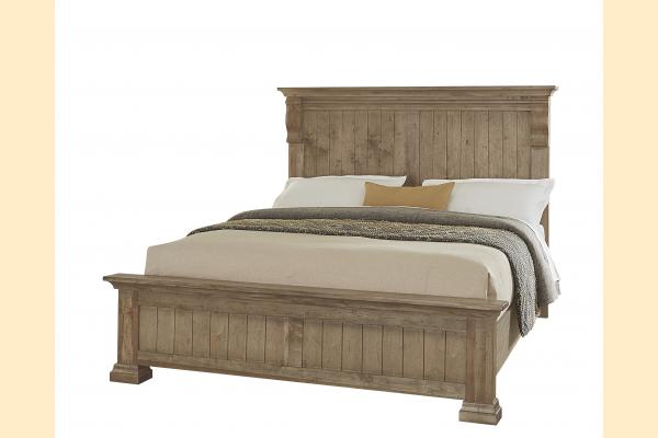 VB Artisan & Post  Carlisle- Warm Natural Cal King Corbel Bed