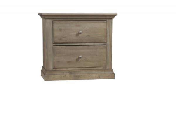 VB Artisan & Post  Carlisle- Natural Grey Night Stand