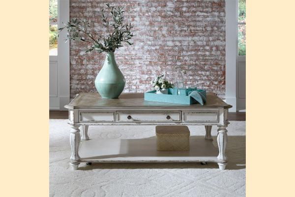 Liberty Magnolia Manor Rectangular Cocktail Table