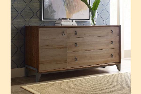 American Drew Modern Synergy Nouveau Maple Dresser