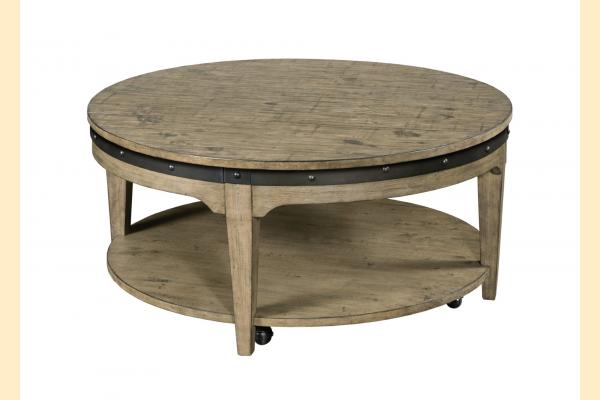 Kincaid Plank Road Artisans Round Cocktail Table