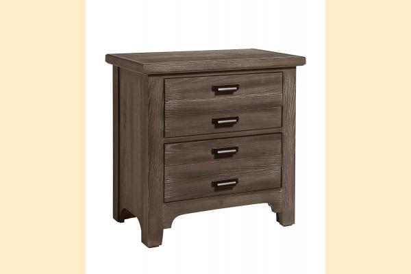 Vaughan Bassett Folkstone - Bungalow 2 Drawer Nightstand