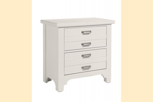 Vaughan Bassett Lattice - Bungalow 2 Drawer Nightstand