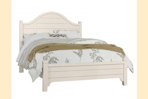 Vaughan Bassett Lattice - Bungalow Queen Arch Bed W/ Low Profile Footboard