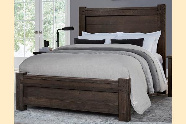 Vaughan Bassett Dovetail - Java Cal King Poster Bed