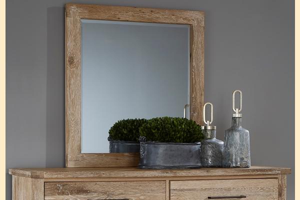 Vaughan Bassett Dovetail - Sun Bleached White Mirror