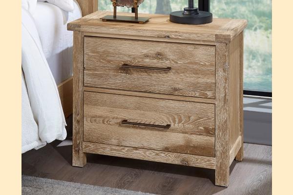 Vaughan Bassett Dovetail - Sun Bleached White Nightstand