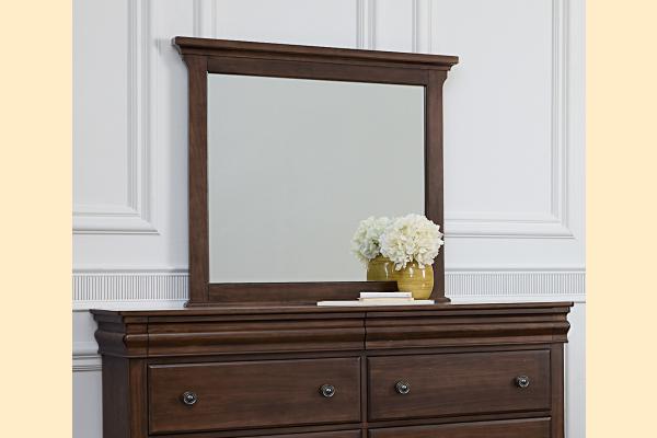 Vaughan Bassett Vista- Warm Cherry Landscape Mirror