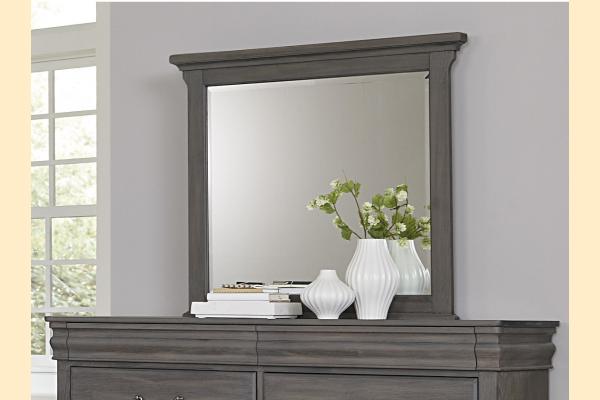 Vaughan Bassett Vista- Grey Oak Landscape Mirror