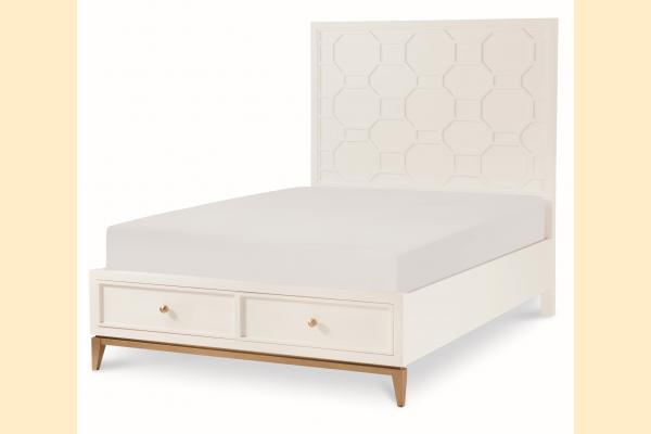 Legacy Kids Chelsea by Rachel Ray Full Panel Bed w/Storage Footboard