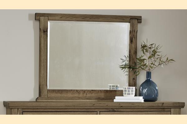 Vaughan Bassett Yellowstone - Chestnut Natural Amer Dovetail Mirror