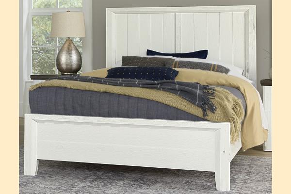 Vaughan Bassett Yellowstone - White/Buckskin Queen Yellowstone Bed